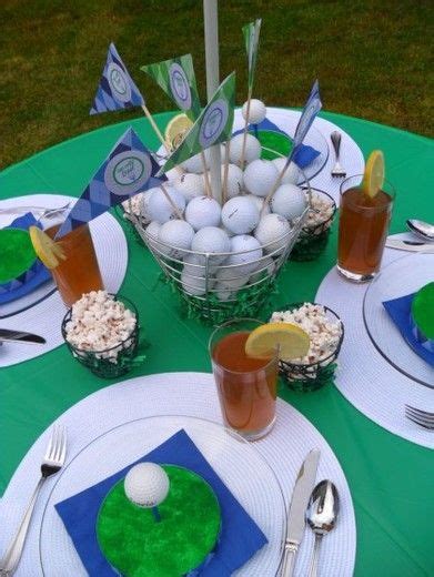 Ask guests to wear their favorite hawaiian shirts gift ideas include seasonal memberships at your golfer's favorite golf course, pro lessons, or a trip enter the luxurious life: Golf Father's Day Party Ideas | Photo 6 of 9 | Golf theme ...