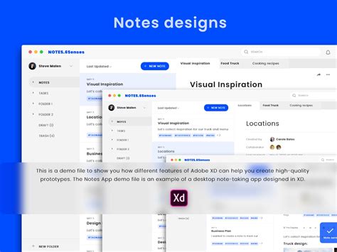 Notes App Design Template Uplabs
