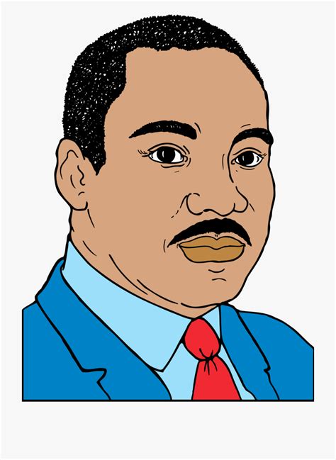 Mlk Clipart Cartoon Version Mlk Cartoon Version Transparent Free For