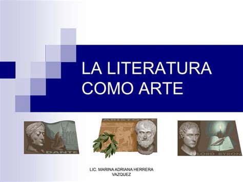 La Literatura En Otras Artes