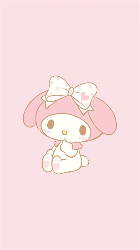 My Melody Wallpaper Pink Wallpaper Anime Hello Kitty Iphone Wallpaper