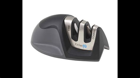 7 piece chef knife set includes: KitchenIQ 50009 Edge Grip 2 Stage Knife Sharpener Review ...