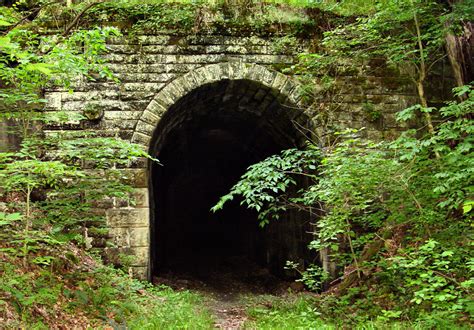 Abandoned Railroad Tunnel Tunnel 17 Which Sits