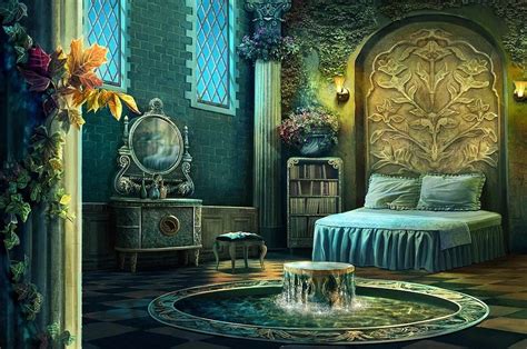 Pin By Ani On Fantasy Fantasy Rooms Fantasy Bedroom Fantasy Concept Art