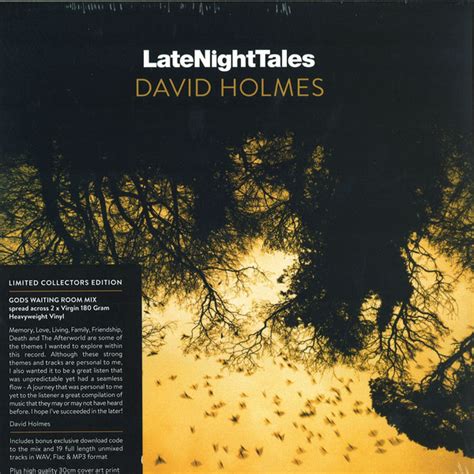 David Holmes Latenighttales 2016 Vinyl Discogs