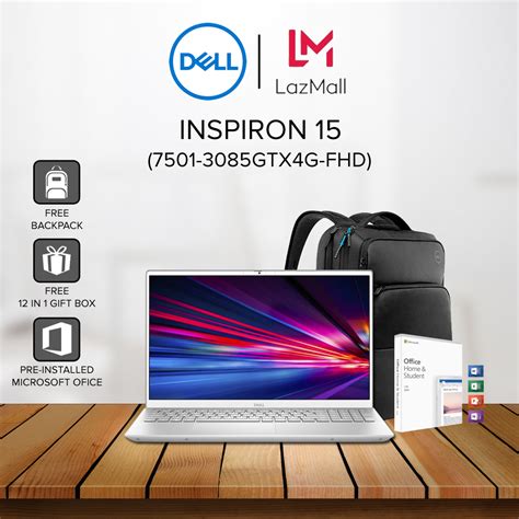 Whether you like searching google, following twitter, or gaming nonstop, the dell monitor provides you with a brilliant display. Dell Inspiron 15 7501 Price in Malaysia & Specs - RM5149 ...