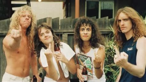 Metallica During The 1980s Roldschoolcool