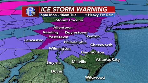 pennsylvania ice storm warning what you need to know to prepare 6abc philadelphia