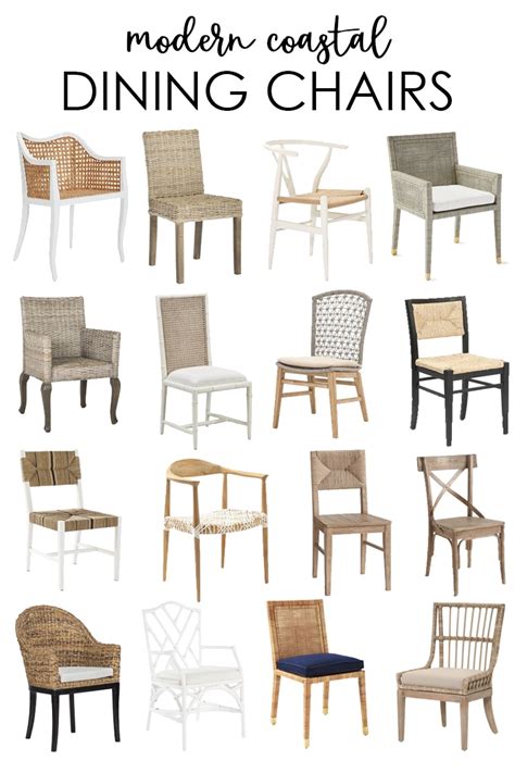Contemporary dining sets offer the opportunity for making lunch or dinner into more than just a. Beautiful Modern Coastal Dining Chairs | Life On Virginia ...