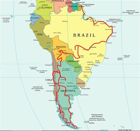 À la frontière du brésil avec l'argentine, à celle entre le paraguay et le brésil ou à celle avec l'argentine ?» en argentine, il n'y a aucun problème, il ne se passe rien, pour le reste demandez au. PROJET 1er PARCOURS - AniBer en 4x4 aux Ameriques