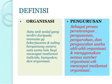 Semua peserta akan dibantu untuk terus menumpukan perhatian demi untuk. pengurusan dalam islam