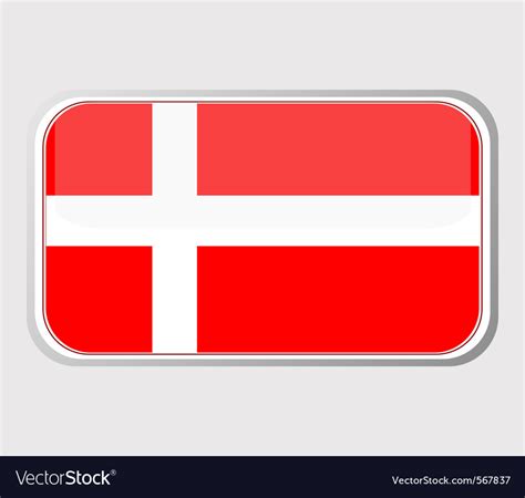 Denmark Icon Royalty Free Vector Image Vectorstock