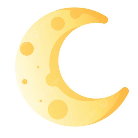 Crescent Moon Clipart Hd Png Golden Crescent Moon Vector Crescent