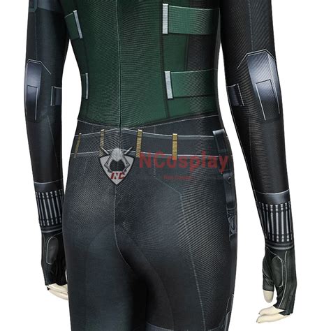 Avengers Infinity War Cosplay Costume Black Widow Natasha Romanoff Jumpsuit