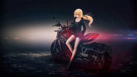 Anime Motorcycle Wallpapers Top Free Anime Motorcycle Backgrounds Wallpaperaccess