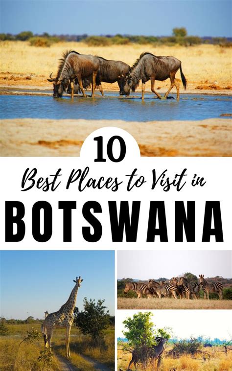 10 Best Places To Visit In Botswana In 2020 Botswana Travel Africa
