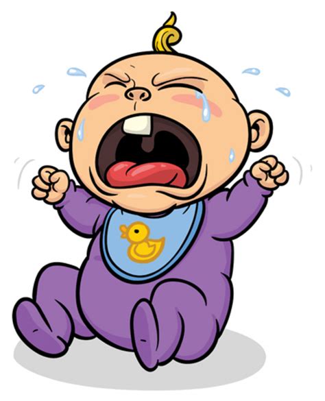 Animated Crying Baby