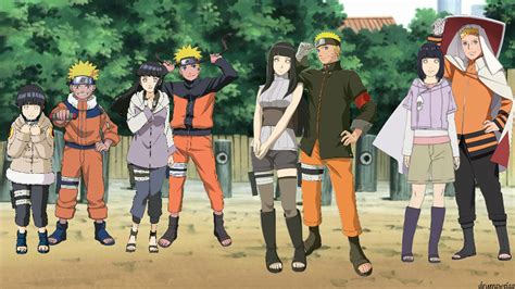 Uzumaki Naruto And Hyuga Hinata Timeskip Wallpaper By Weissdrum On