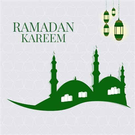 Premium Vector Islamic Ramadan Kareem Background Illustration