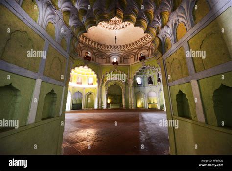 The Interior Of The Bara Imambara Building In Lucknow Uttar Pradesh