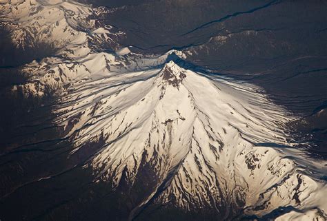 Snowcovered Volcano Andes Chile Photograph By Colin Monteath