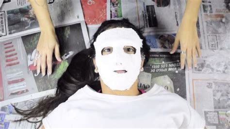 How To Make A Plaster Mask Plaster Mask Paper Mache Mask