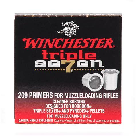 Winchester Triple Se7en 209 Muzzleloading Primers Academy