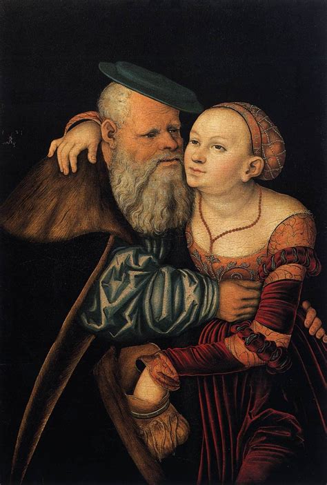 Lucas Cranach The Elder The Ill Matched Lovers 1531 Lucas Cranach Renaissance Paintings