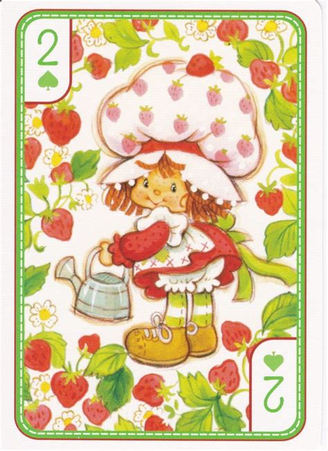 Ssc Playing Cards Best Deck 37 Strawberry Shortcake Cartoon