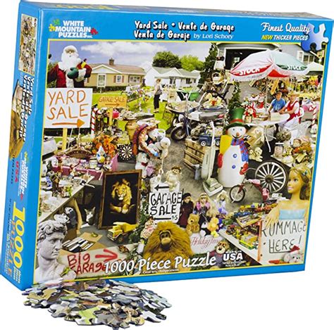 White Mountain Puzzles Jigsaw Puzzle Downhome Favorites 1000 Pieces 24