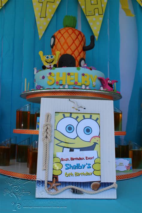 Spongebob Table Decor