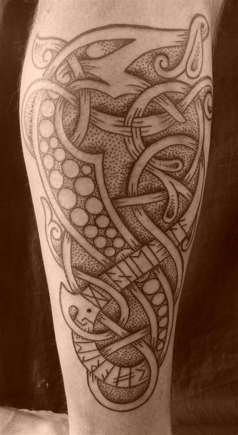 Viking tattoo ideas are dramatic, rebellious and symbolic all at the same time, making them a bold choice for men and women alike. norse tattoo ***** | Tattoos | Pinterest