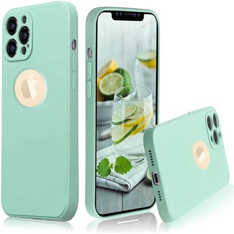 Vonzee Back Cover For Iphone 13 Pro Max Full Covered Silicone Cover