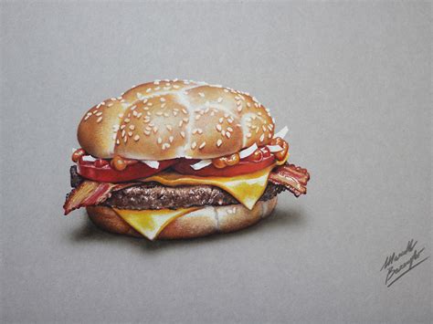 1069 x 1208 jpeg 186 кб. Marcello Barenghi: McDonald's McHeaton burger - drawing (2 ...