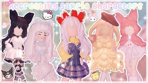 Recreating Sanrio Characters In Royale High Royale High Outfit Ideas