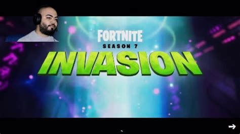 Fortnite Ch2 S7 Invasion First Reaction Youtube