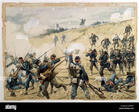 Events Franco Prussian War 1870 1871 Skirmish Between French And