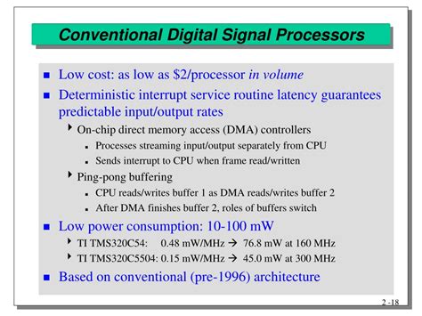 Ppt Introduction To Digital Signal Processors Powerpoint Presentation