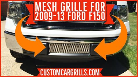 Ford F 150 Lower Bumper Mesh Grill Installation