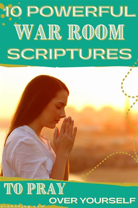 Prayer Tips Best Scriptures To Pray In Your War Room Artofit