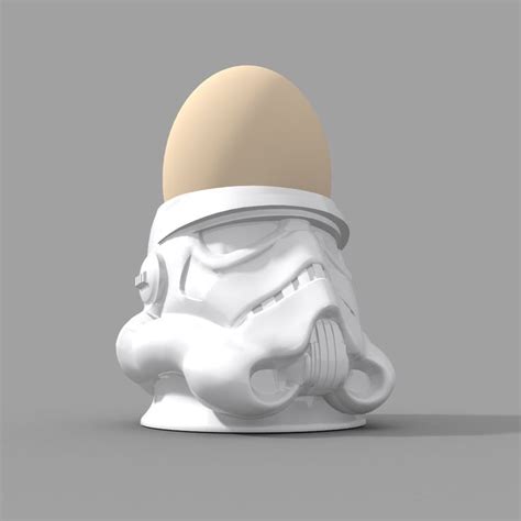 Die meisten vorgestellten modelle gibt es kostenlos zum download. Stormtrooper Egg Cup by Legojeff - Thingiverse | 3d prints ...