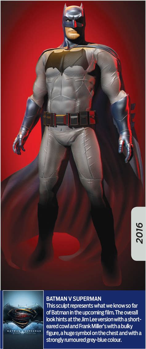 Ben Affleck Batsuit In Color Unofficial Image From Batman