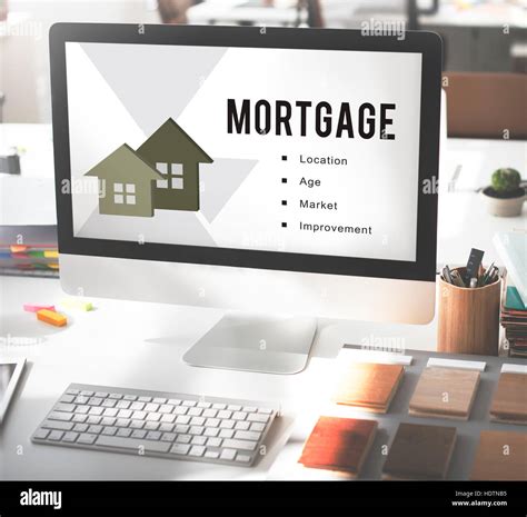 Real Estate Mortgage Loan Concept Stock Photo Alamy