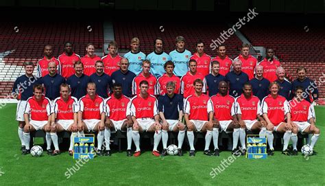 Arsenal Football Club 1st Team Group Editorial Stock Photo Stock