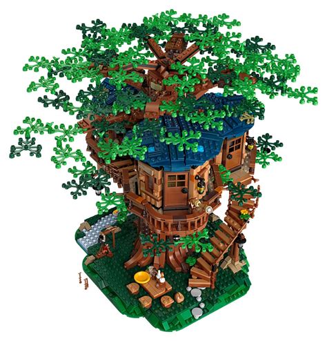 The New Lego Ideas Treehouse Includes Over 180 Plant Based Bricks