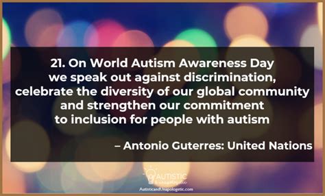 My 30 Favourite Quotes From World Autism Awareness Week Autistic