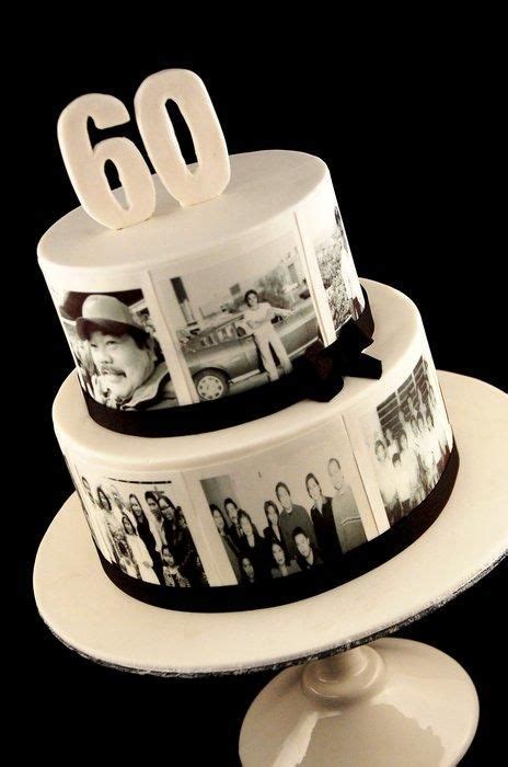 Celebrate the big day with small bites for the ultimate win: 60th Birthday Cake - Photo Cake | 80 birthday cake, Dad birthday cakes, 70th birthday cake for men