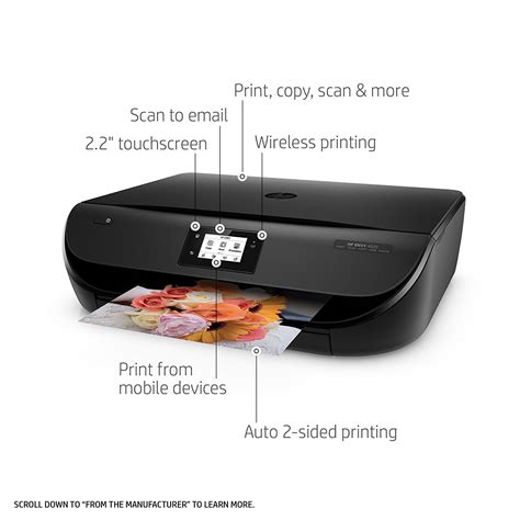 Hp Envy 4520 Wireless All In One Photo Printer With Mobile Printing Hp