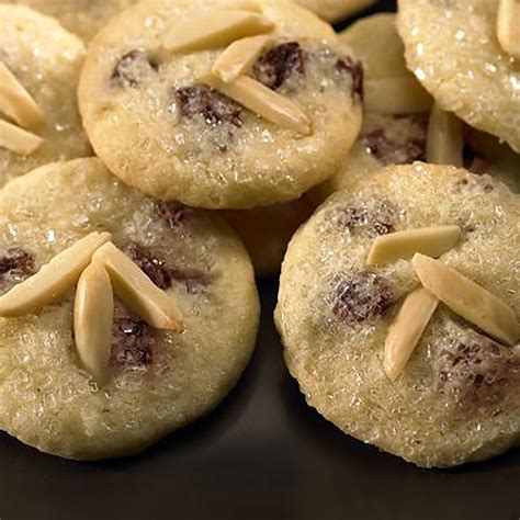 Cherry Almond Shortbread Cookies Bake Good