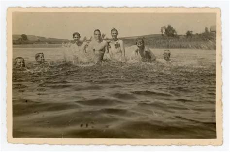 20 vintage photo affectionate skinny dipping buddies men beach snapshot gay 26 51 picclick